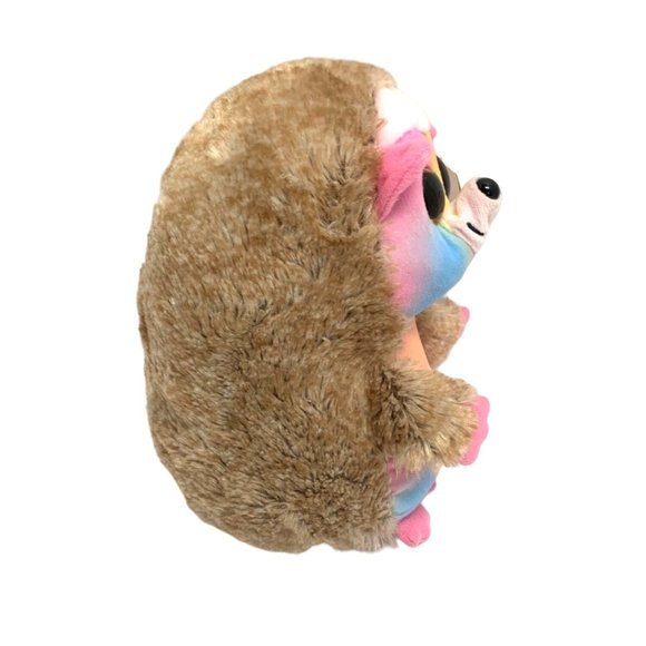 Ty Beanie Boos Medium Plush Pinecone 9 in Stuffed Animal Toy Hedgehog Brown Pink - Picture 2 of 5